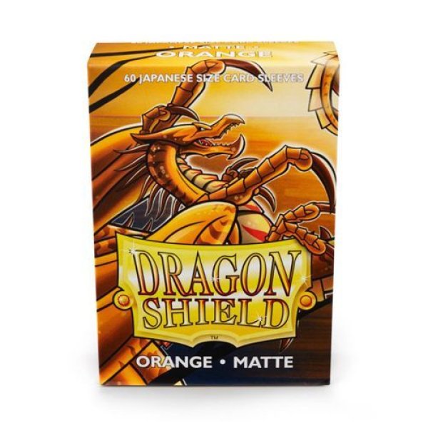 Sleeves - Dragon Shield Japanese - Matte Orange