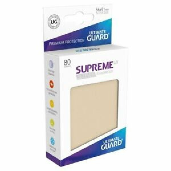 Sleeves - Ultimate Guard - Standard Supreme UX Beige