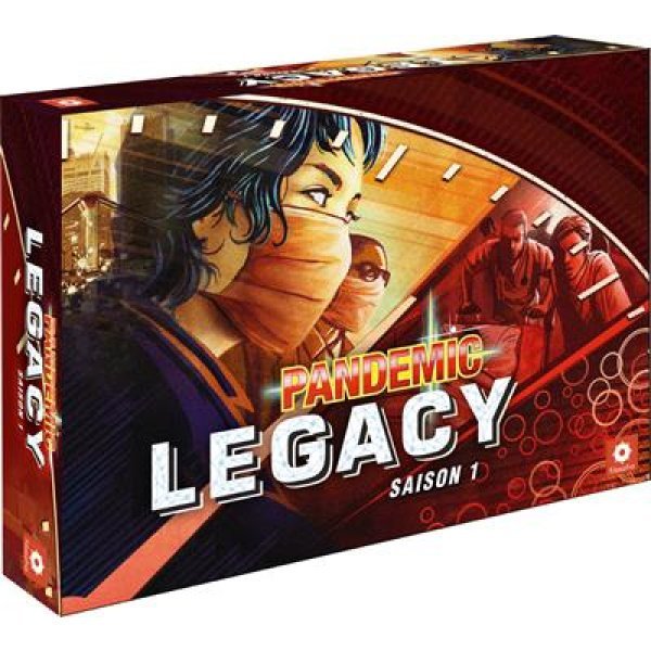 Pandemic - Legacy saison 1 Rouge