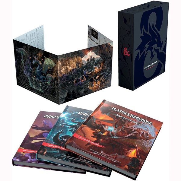 D&D 5 - Coffret livres de règles de base (Triptyque Wotc) – Image 2