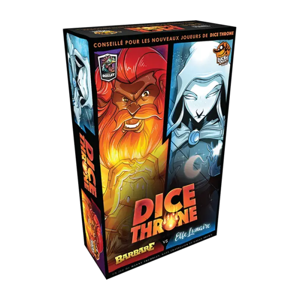 Dice Throne - S1 - Barbare vs Elfe lunaire