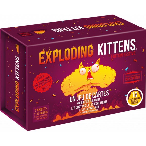 Exploding Kittens - Edition festive