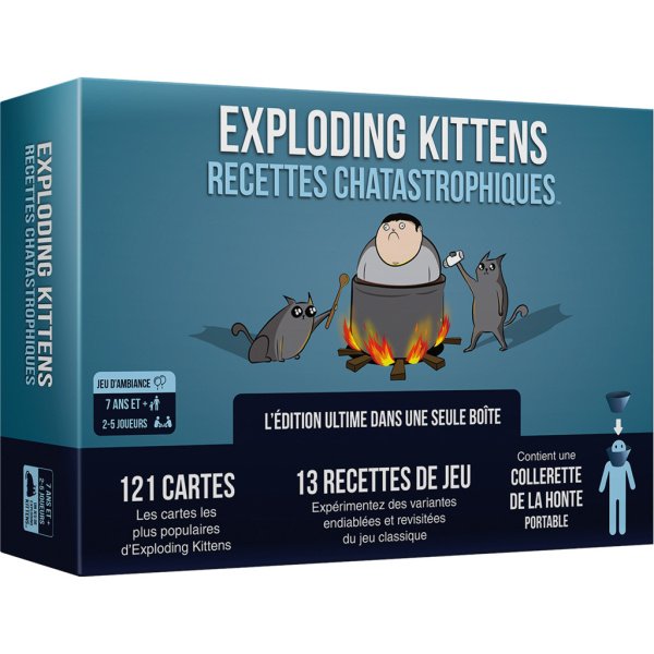 Exploding Kittens - Recettes Chatastrophiques