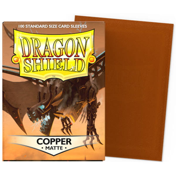 Sleeves Matte Copper - Standard - Dragon Shield