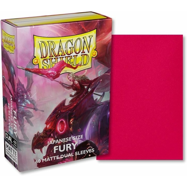 Sleeves Dual Matte Fury - Japanese - Dragon Shield