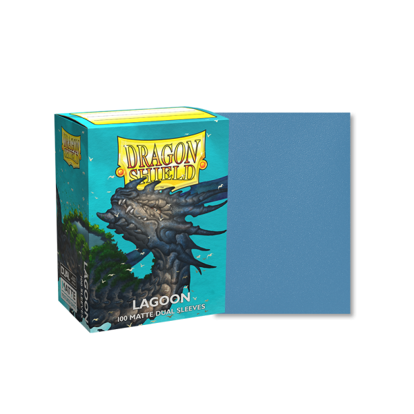 Sleeves - Dragon Shield Standard - Matte Dual - Lagoon – Image 2