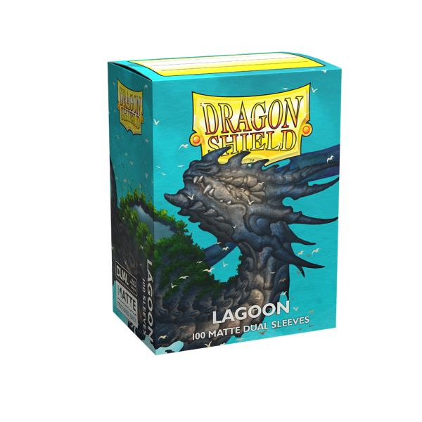 Sleeves - Dragon Shield Standard - Matte Dual - Lagoon