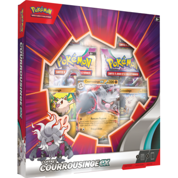 Pokémon - Coffret - Courrousinge Ex