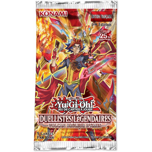 Booster Volcan brûleur d’âmes Duellistes Légendaires - FR - Yu-Gi-Oh!