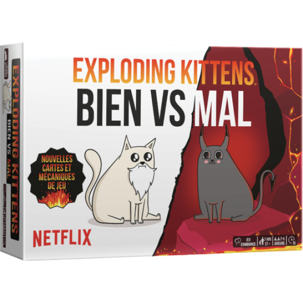 Exploding Kittens - Bien vs Mal