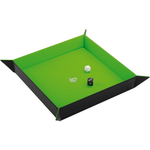 GG - Magnetic Dice Tray square Black / Green