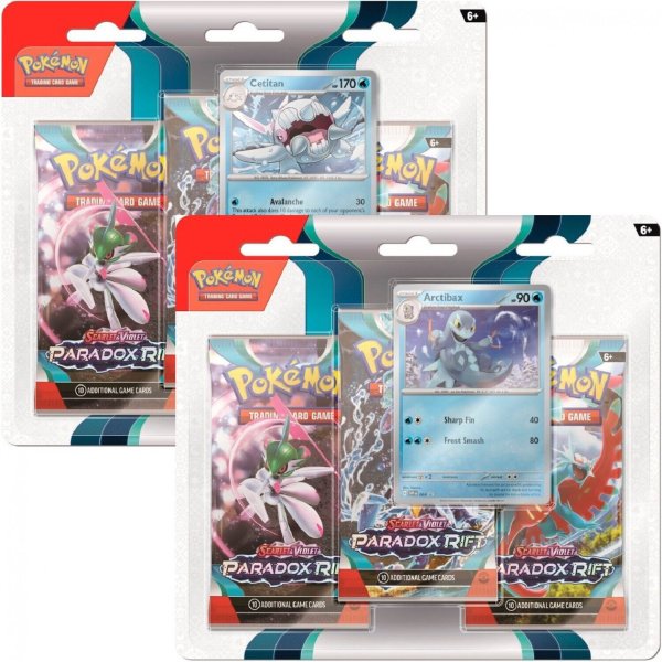 Pokémon - EV04 - Faille Paradoxe - Lot de 2 Tripack FR