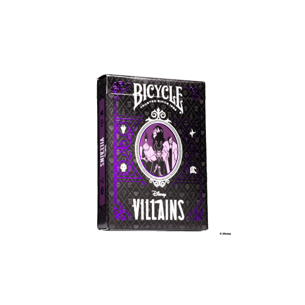 Bicycle Ultimates - Disney Villains Violet/Vert