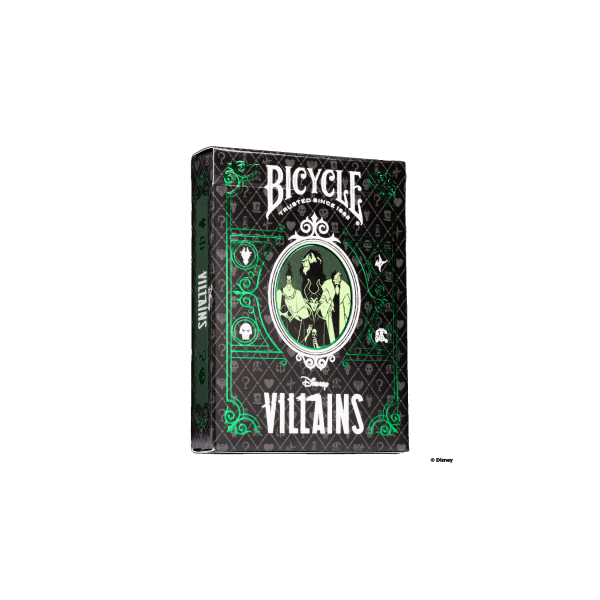 Bicycle Ultimates - Disney Villains Violet/Vert – Image 3
