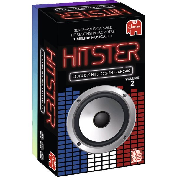 Hitster Volume 2 - 100% Chansons Françaises