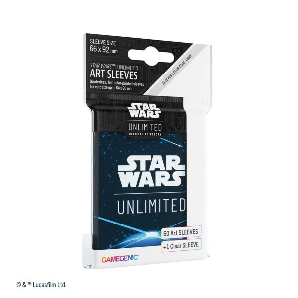 Star Wars Unlimited – Art Sleeves – Back Blue