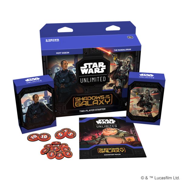 Star Wars Unlimited - Shadows of the galaxy - 2 players Kit EN