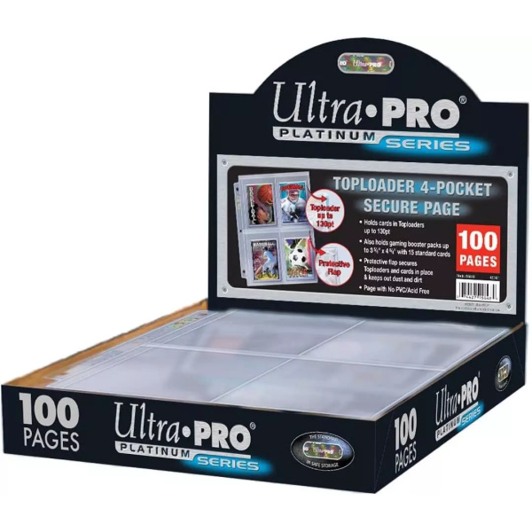 Feuilles Classeurs TopLoaders - Ultra Pro