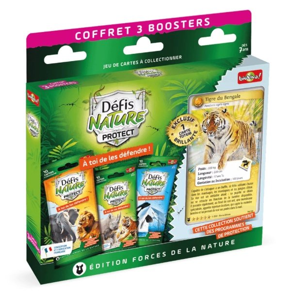 Défis Nature Protect - Coffret 3 Boosters - Bioviva