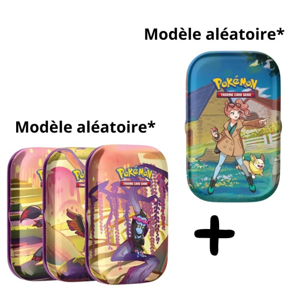 Pokémon - Bundle - 3 Mini Tin 6.5 + 1 Mini Tin Zénith Supreme