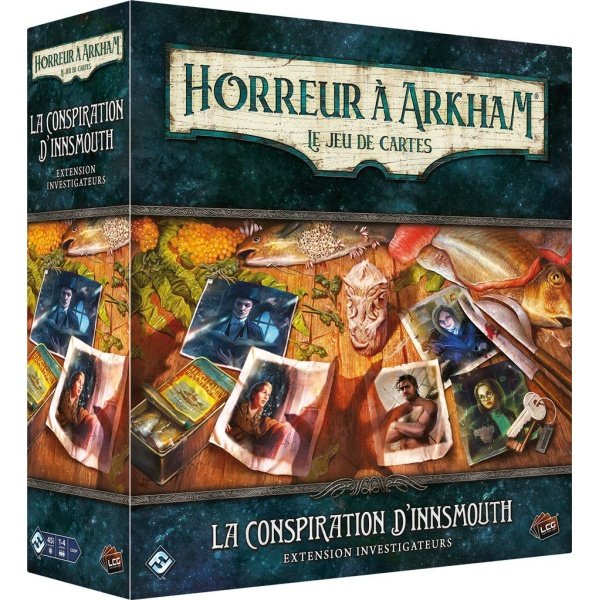 Horreur à Arkham JCE V2 - La Conspiration d'Innsmouth (Investigateurs)