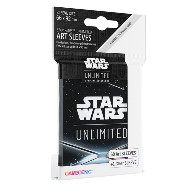 Star Wars Unlimited - Art Sleeves - Back Black