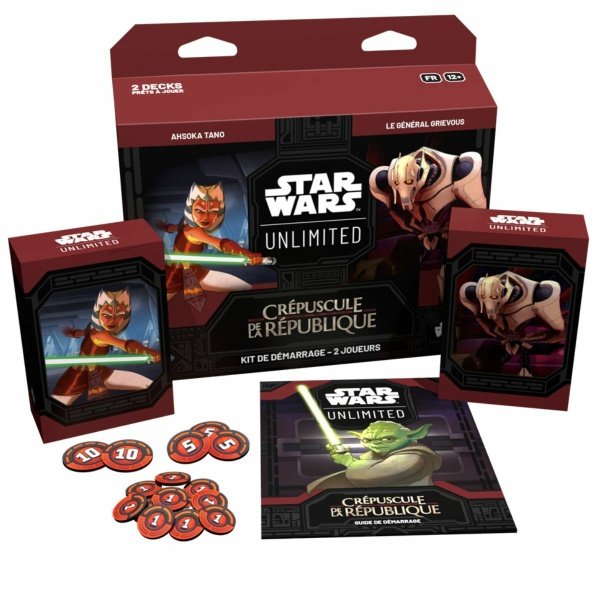 Star Wars Unlimited - Crépuscule de la République - Kit 2 Joueurs