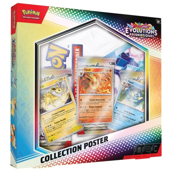 Pokémon - EV 8.5 - Évolutions Prismatiques - Coffret Collection poster