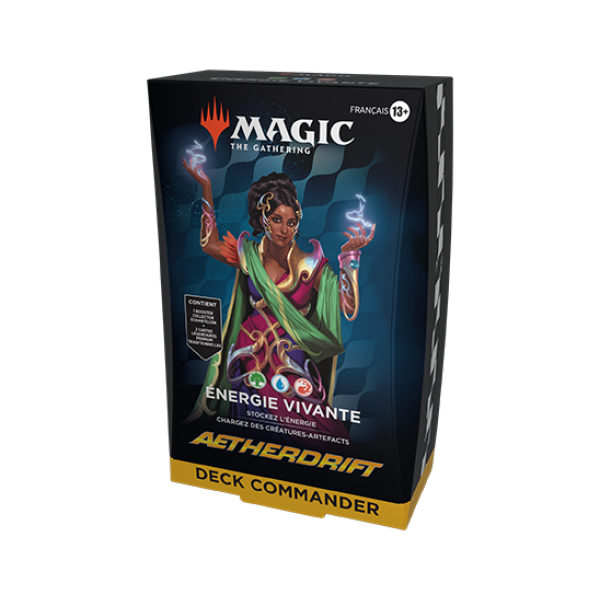 Magic The Gathering - Aetherdrift - Deck Commander - Énergie Vivante