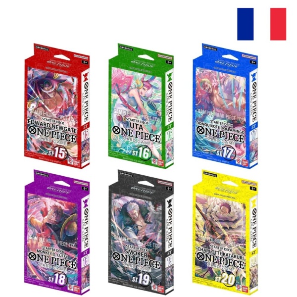 One Piece Card Game - Lot ST15 à 20