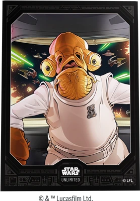 Art Sleeves Admiral Ackbar - Star Wars Unlimited