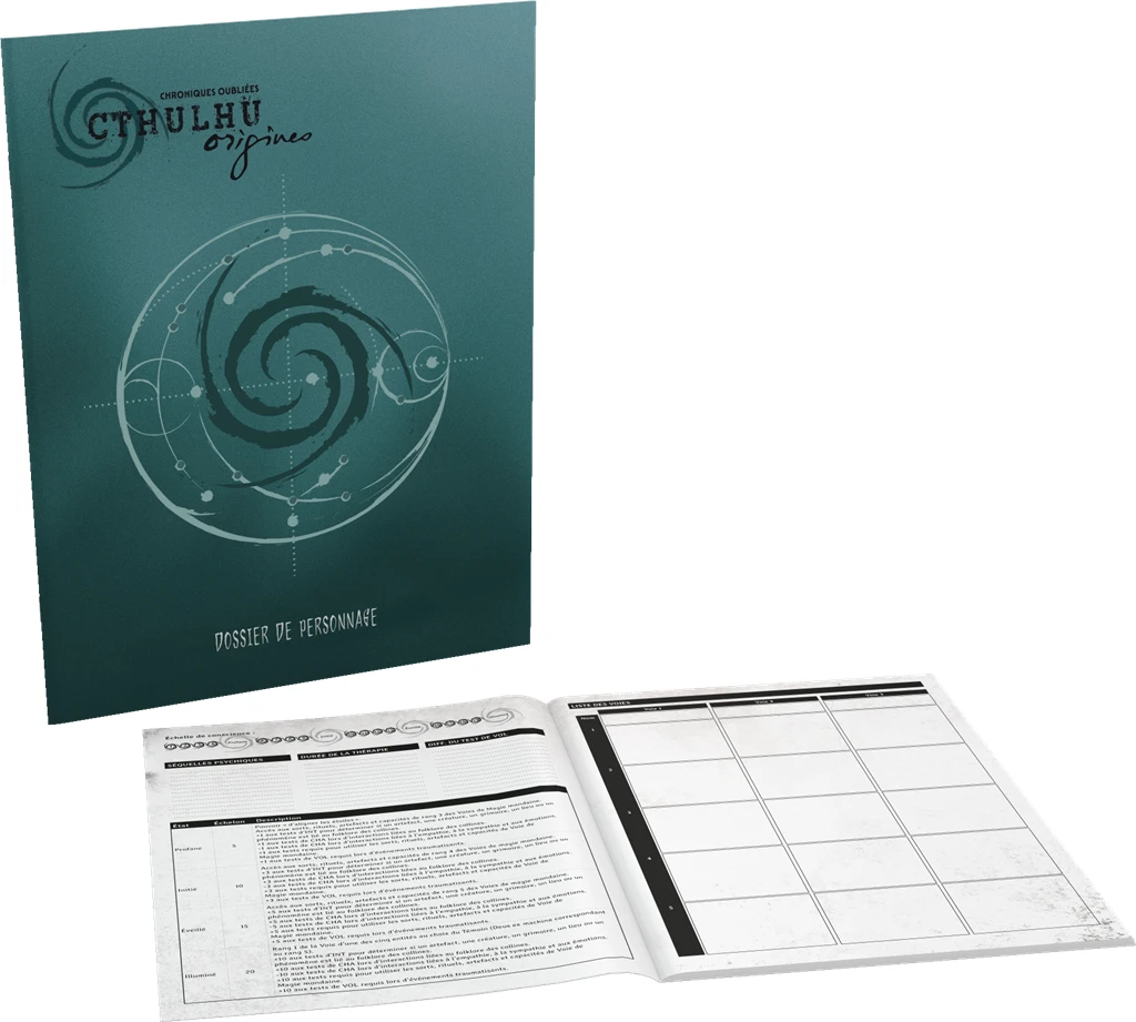 Cthulhu Origine - Dossier de personnage – Image 2