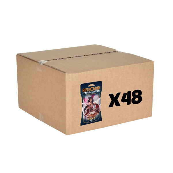 Display booster cartonné (x48) Origins - EN - Riftbound, League of Legends TCG