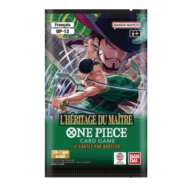Booster OP12 l'Héritage du Maître - FR - One Piece Card Game