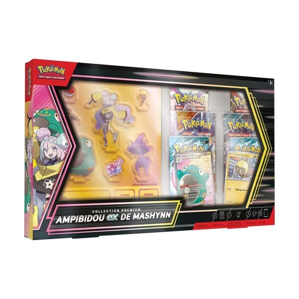 Coffret Ampibidou EX de Mashynn - FR - Pokémon