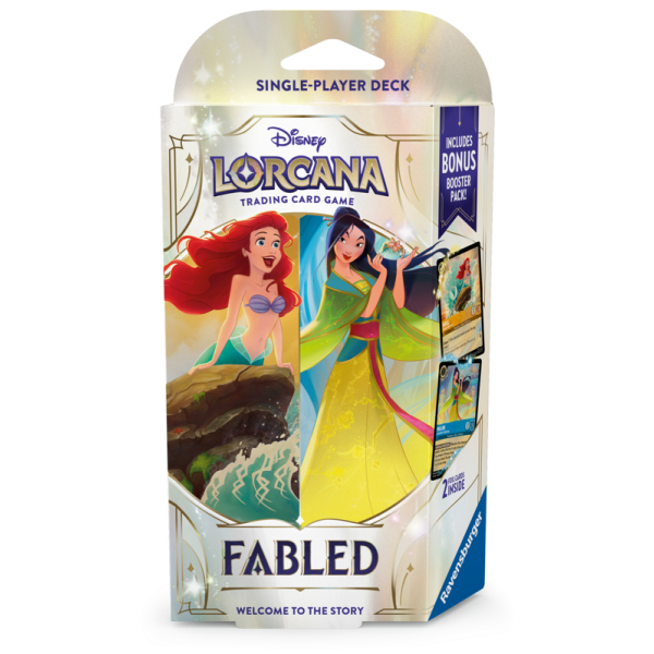 Deck Chapitre 9 Fabled Ariel et Mulan - FR - Lorcana