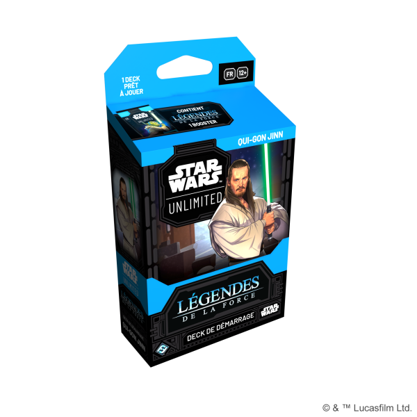 Deck de Démarrage Qui-Gon Jinn Légendes de la Force - FR - Star Wars Unlimited