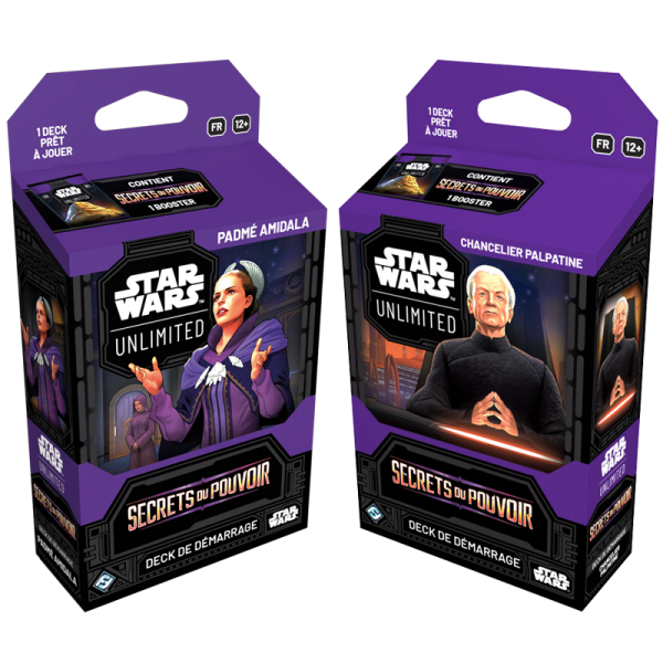 Pack 2 Decks Secrets du Pouvoir - FR - Star Wars Unlimited