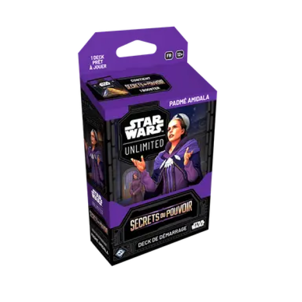 Deck Padmé Amidala Secrets du Pouvoir - FR - Star Wars Unlimited
