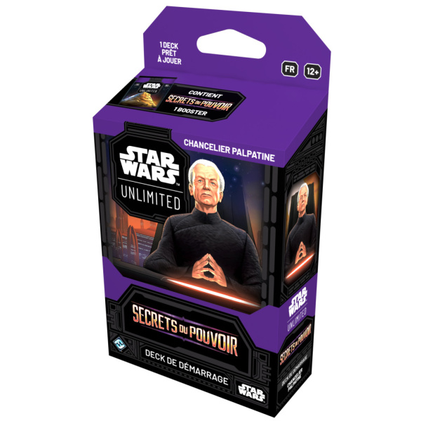 Deck Chancelier Palpatine Secrets du Pouvoir - FR - Star Wars Unlimited