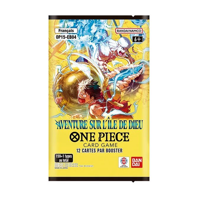 Booster - OP15 - EB04 - Aventure sur l'île de Dieu - FR - One Piece Card Game