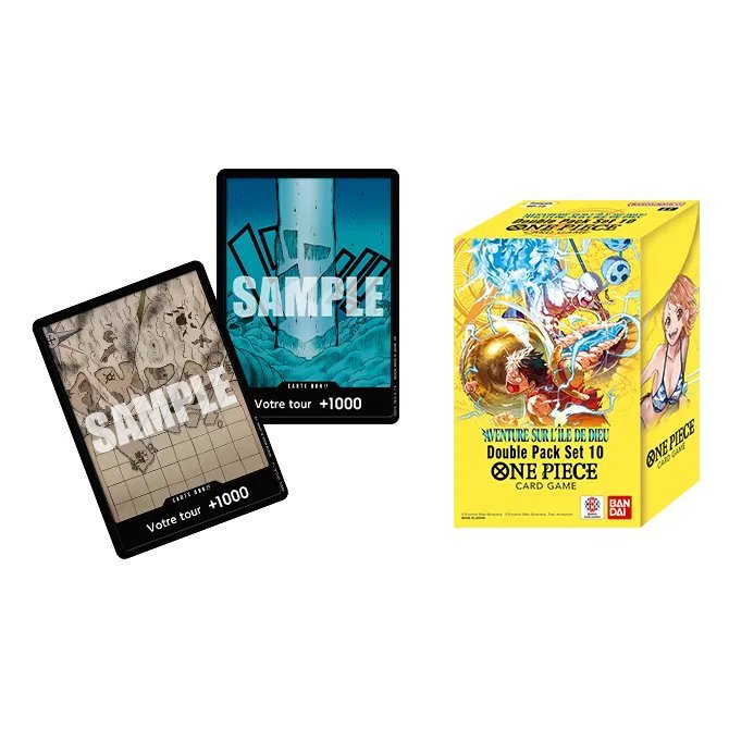 Double Pack - DP10 (OP15 - EB04) - Aventure sur l'île de Dieu - FR - One Piece Card Game