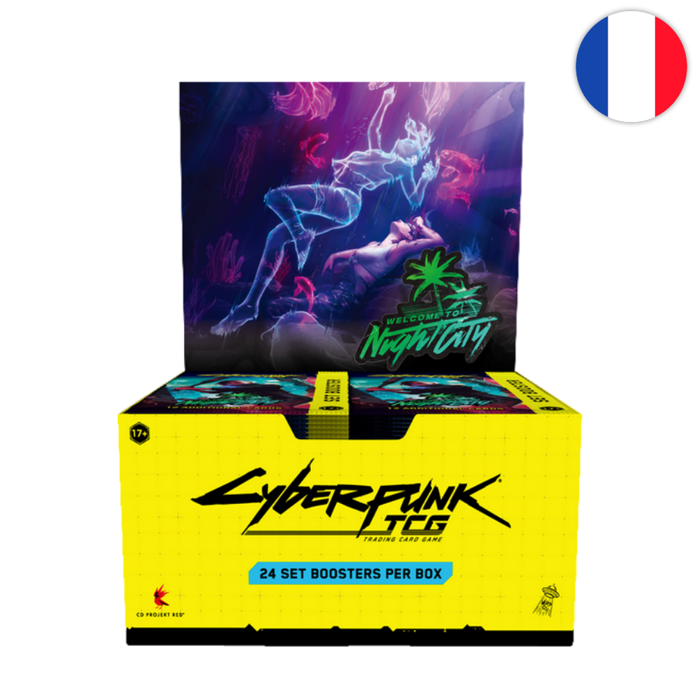 Display - Welcome To Night City - FR - Cyberpunk TCG