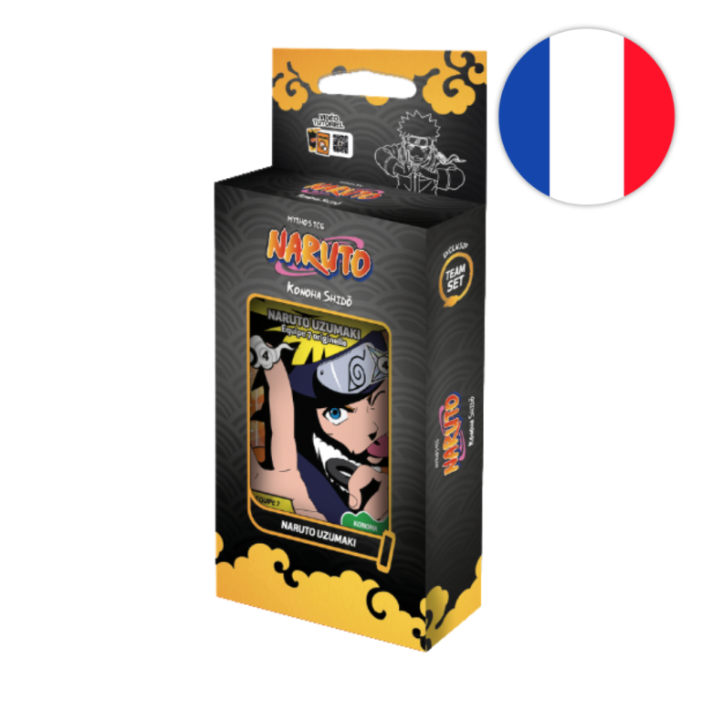 Team Set Naruto Set 1 2nd Edition Konoha Shido FR Naruto team-set-naruto-set-1-2nd-edition-konoha-shido-fr-naruto