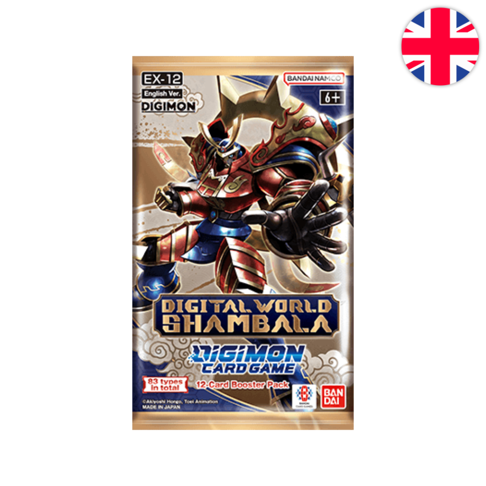 Booster - EX12 - DIGITAL WORLD SHAMBALA - EN - Digimon Card Game