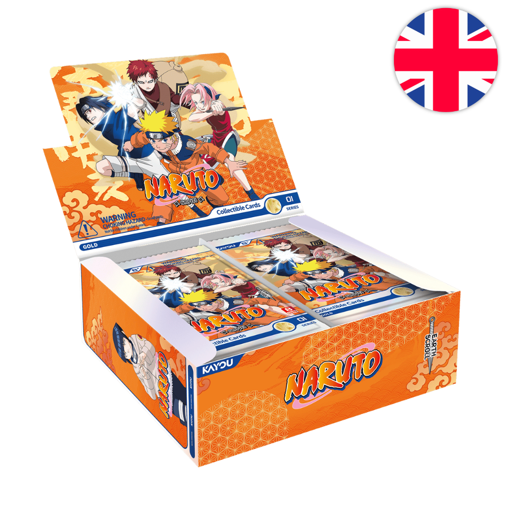 Display Serie 01 Earth Scroll - EN - Naruto Kayou