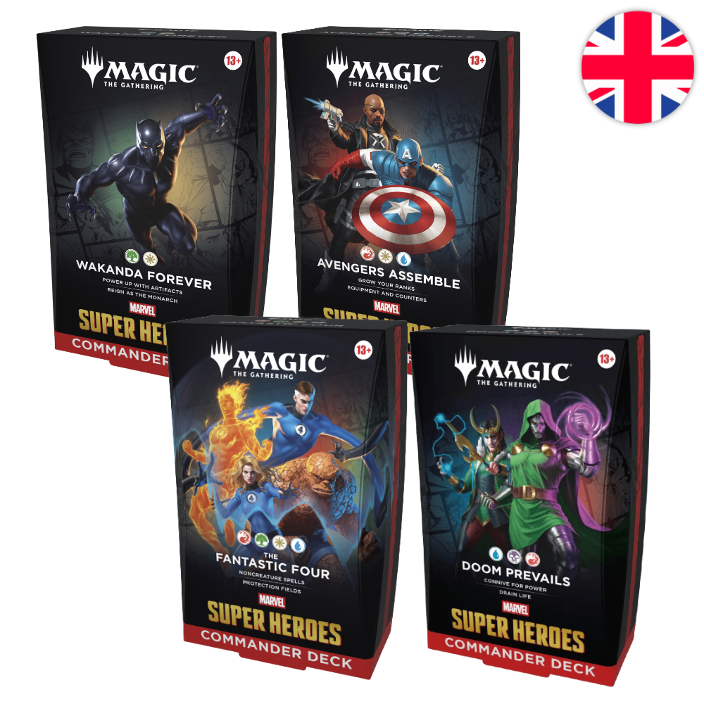 Lot Deck Commander - Marvel Super Heroes - EN - Magic The Gathering