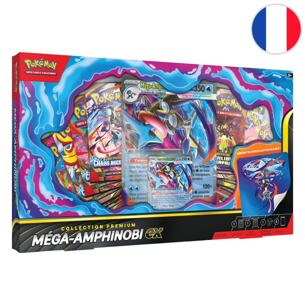 Coffret - Collection Premium Méga-Amphinobi-ex - FR - Pokémon