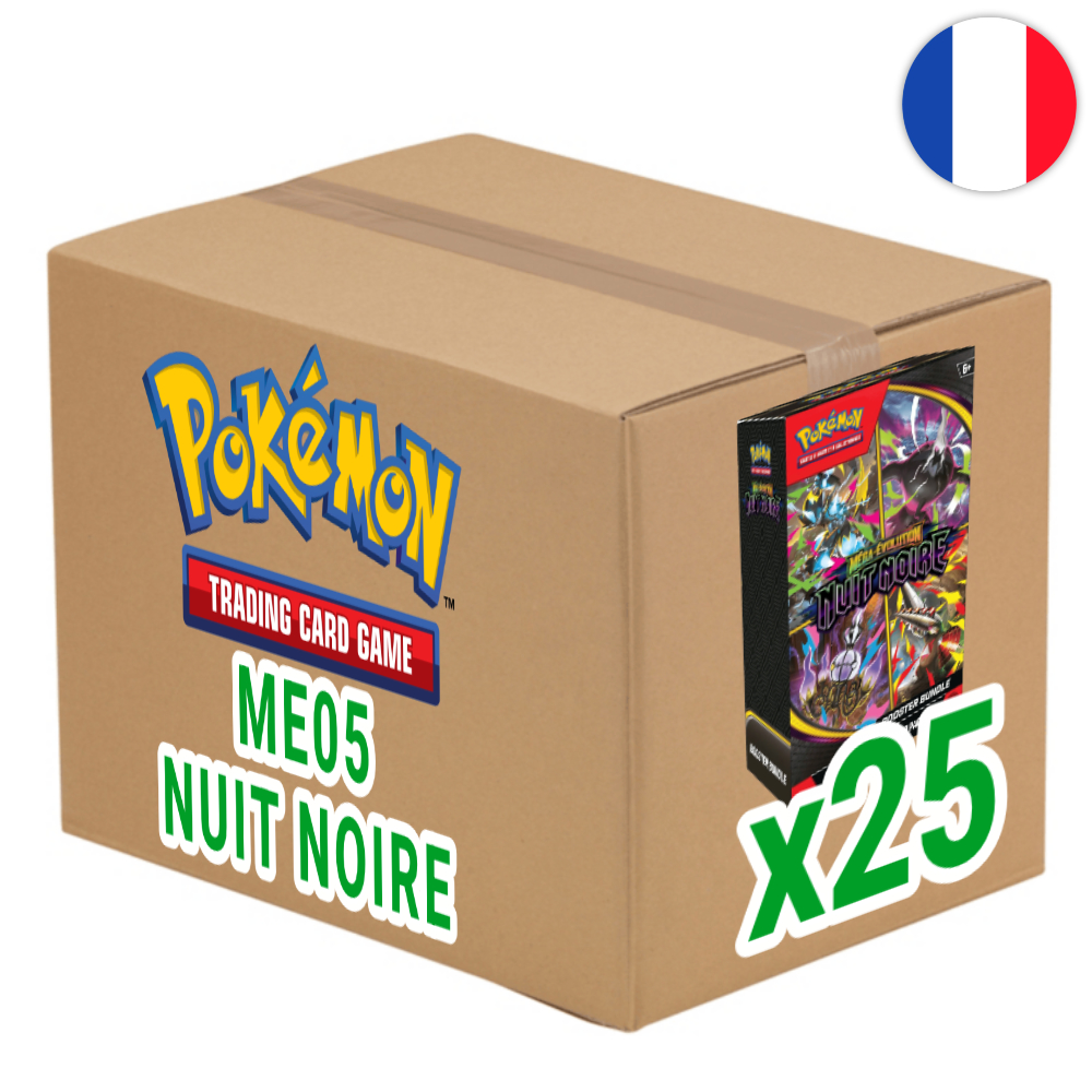 Display de Bundle (x25) - ME05 - Nuit Noire - FR - Pokémon