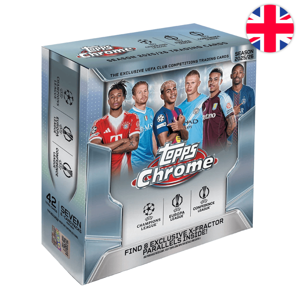 Mega Box - UEFA Club Competitions 2025-26 - EN - Topps Chrome
